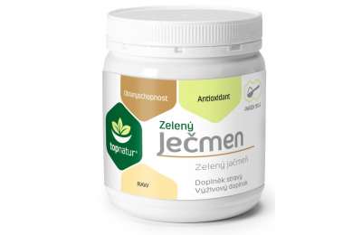 Zelený ječmen 150g prášek Topnatur - Зеленый ячмень 150 г порошок Topnatur